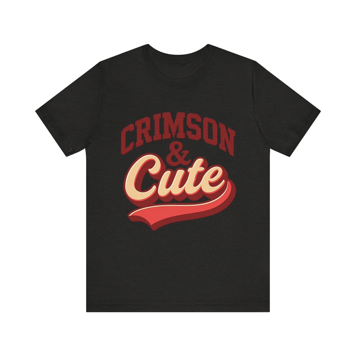 Crimson & Cute Tee