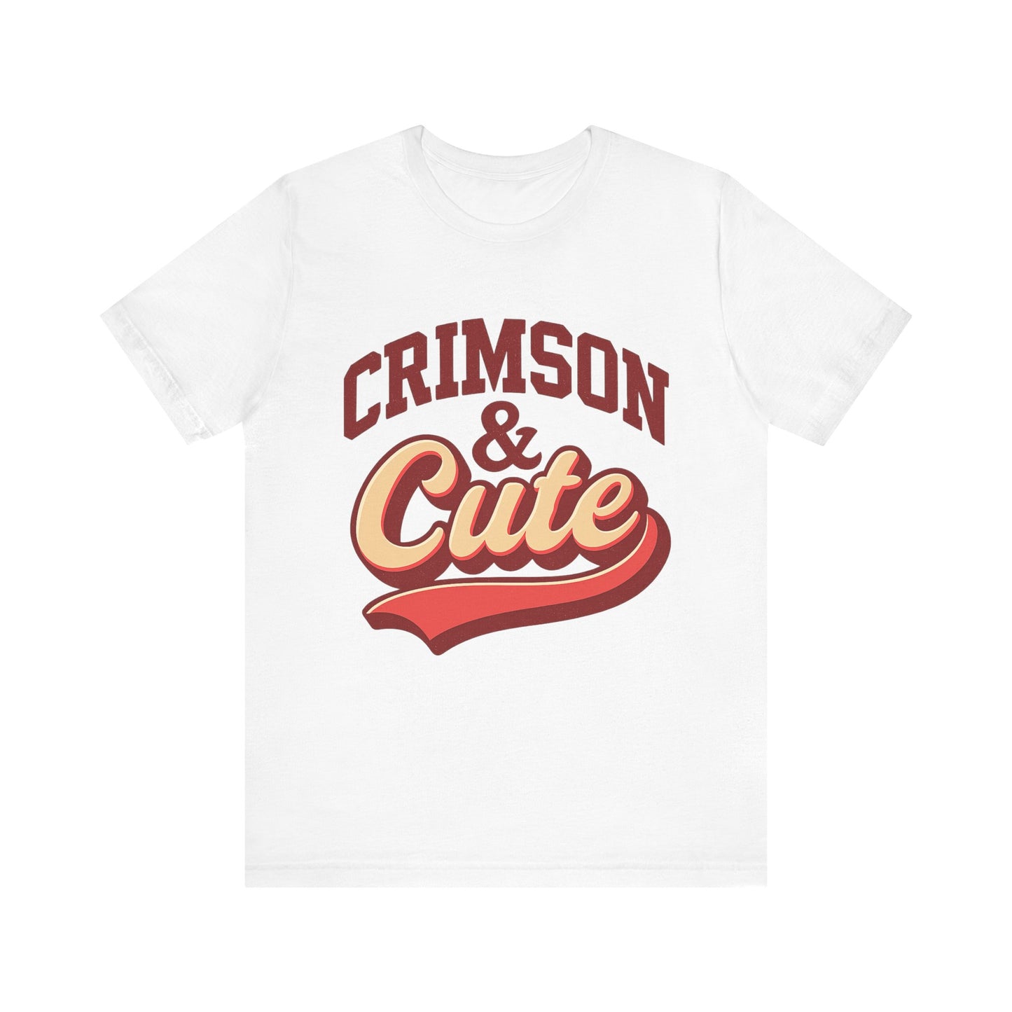 Crimson & Cute Tee