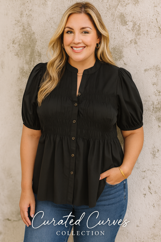 The Uptown Gathered Blouse