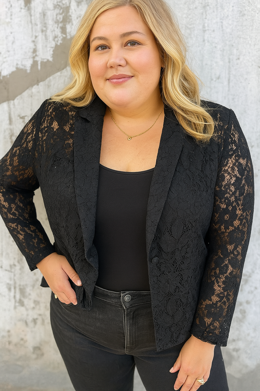 The Power in Lace Blazer