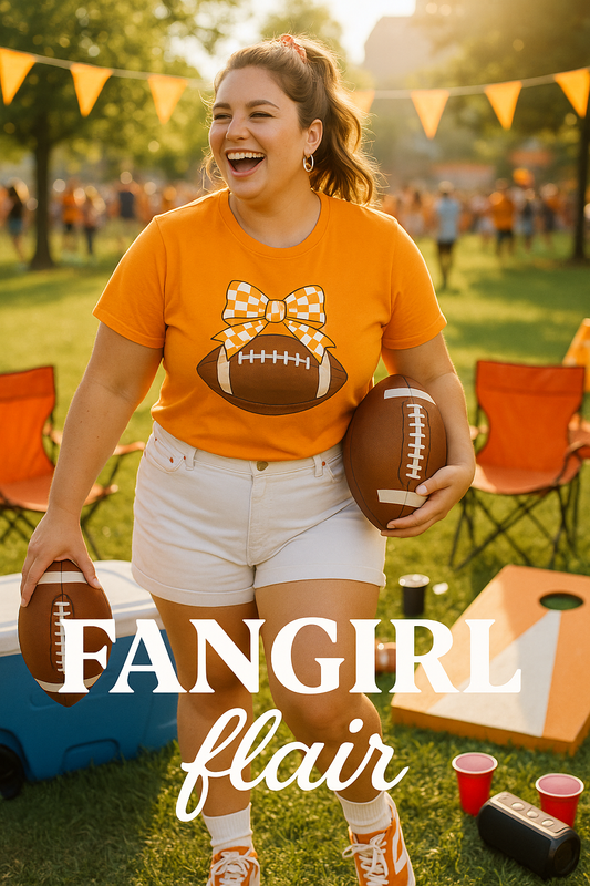 Tennessee Bow Football Tee